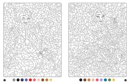 Disney Princesses – Magical Mystery Coloring Book | Surprise Hidden Pictures