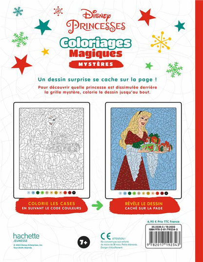 Disney Princesses – Winter Magic Color-by-Code