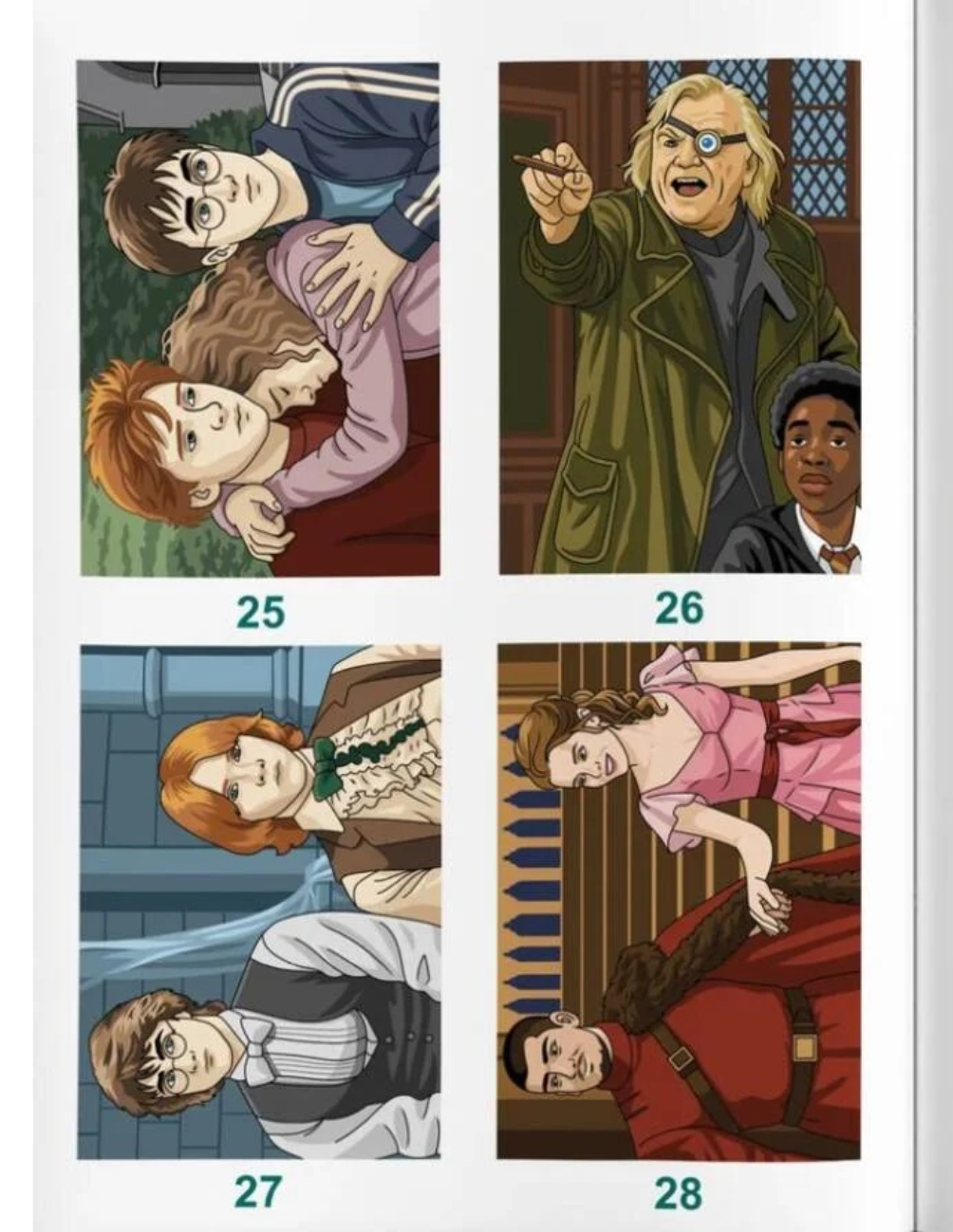Harry Potter Mystery Coloring Book PDF | Wizard Magic Color by Number | Printable Digital Download
