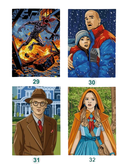 Stranger Things Color by Numbers | Mystery Coloring Book PDF | Printable & Digital Download