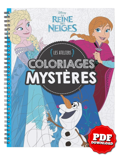 Frozen – Disney Mystery Coloring Workshops