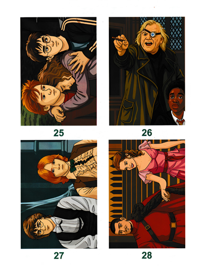 Harry Potter Color by Number Mystery Book – Magical Fantasy Coloring Pages