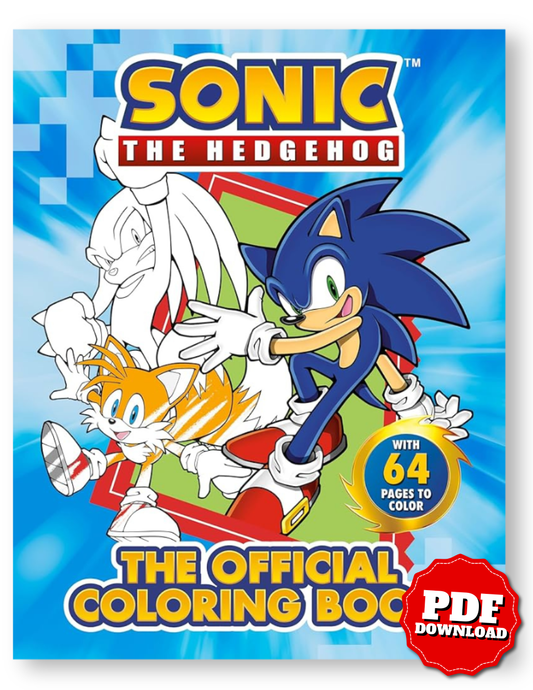 Sonic Coloring Book | 56 Fun Printable Pages for Kids & Fans
