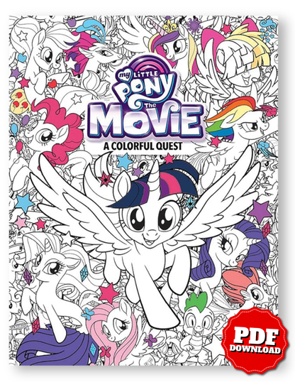 My Little Pony Coloring Book | 55 Printable Pages for Kids