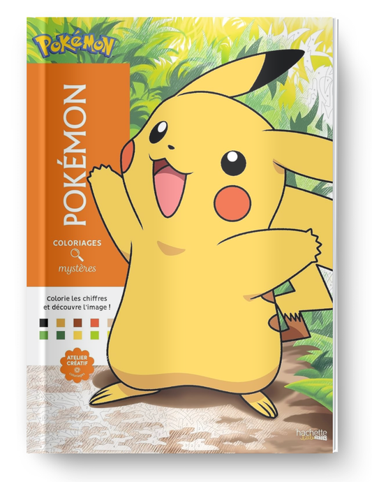 Mystery Coloring – Pokémon: Color by Number and Reveal the Picture – Digital Download