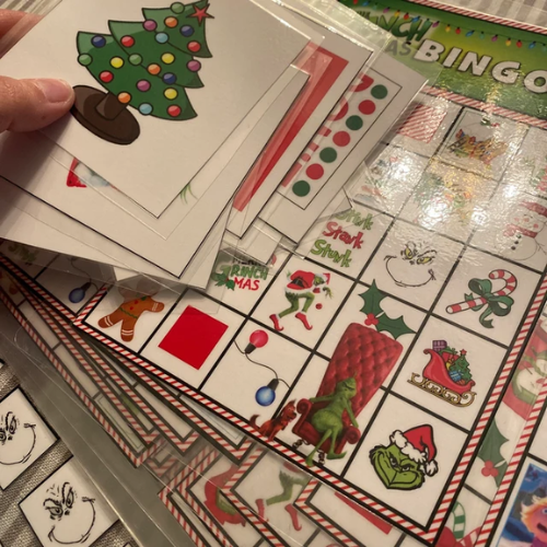 The Grinch Christmas Bingo Game | Printable Holiday Party Game for Kids & Families | Fun Classroom Activity PDF