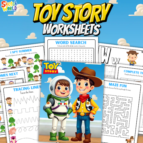 Toy Story Worksheets | 59+ Printable Activity & Learning Pages for Kids