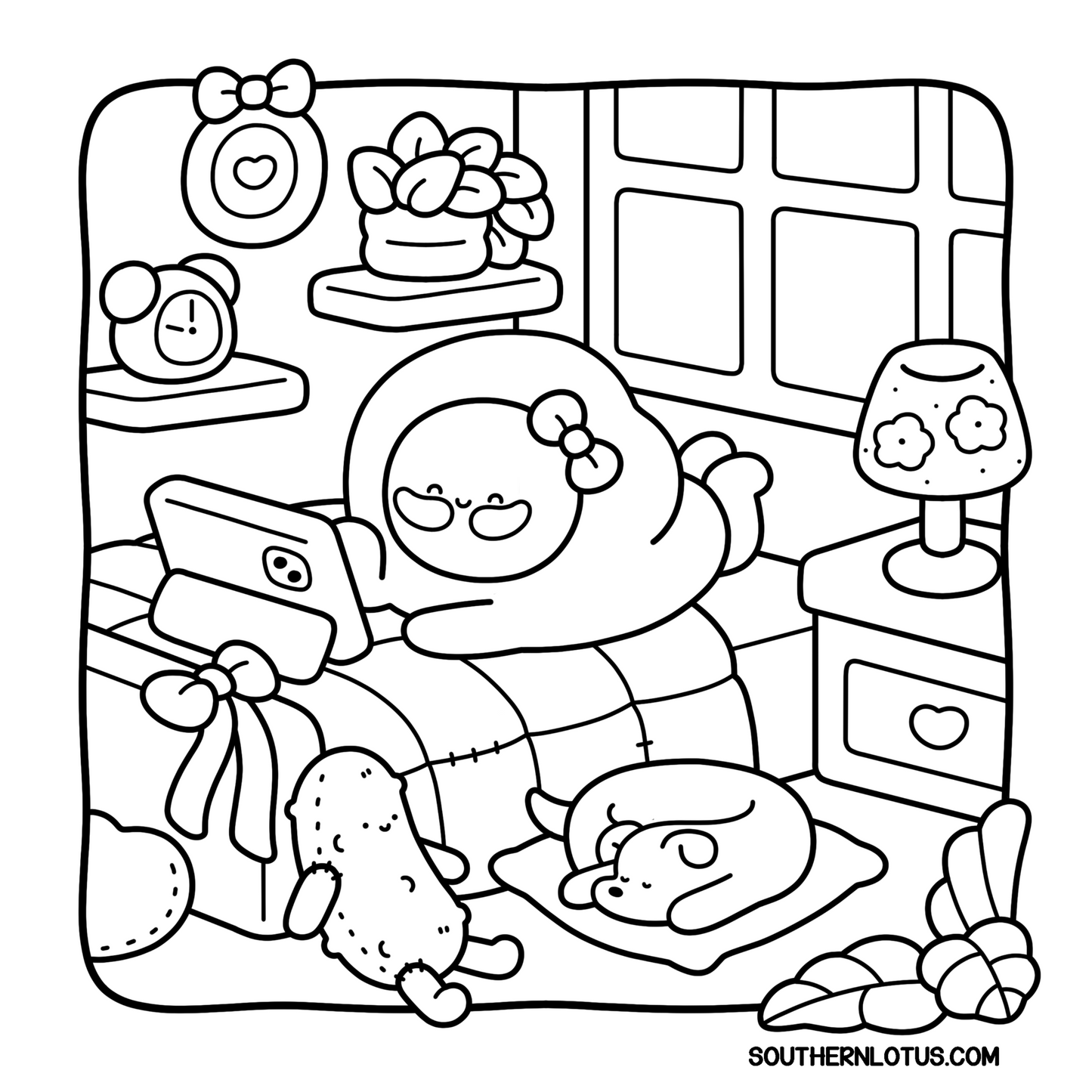 Breakfast Club Coloring Book | Cute & Easy Food-Themed Pages for Kids