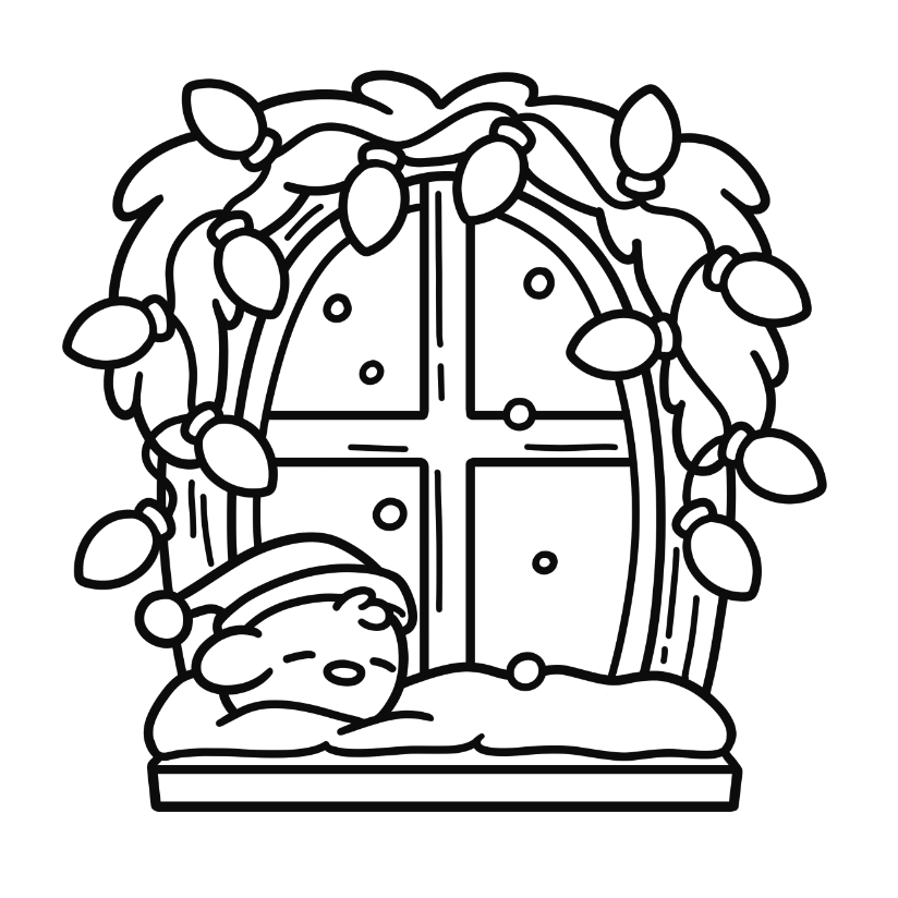 Christmas Coloring Book | Bold & Easy Holiday Pages