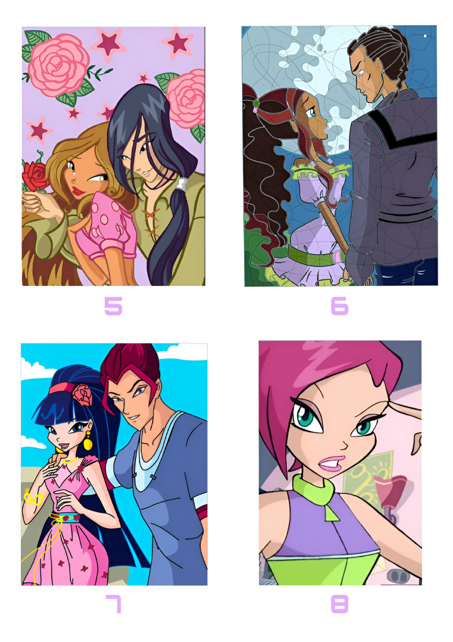 Winx Club Mystery Coloring Book | Color by Number | Printable PDF & iPad Coloring Pages