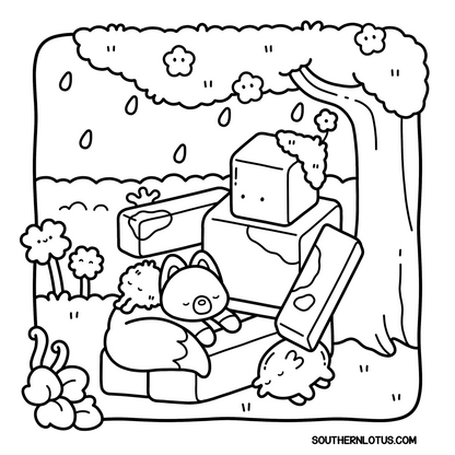 Dreamy Friends Coloring Book | Cute & Easy Pages for Kids