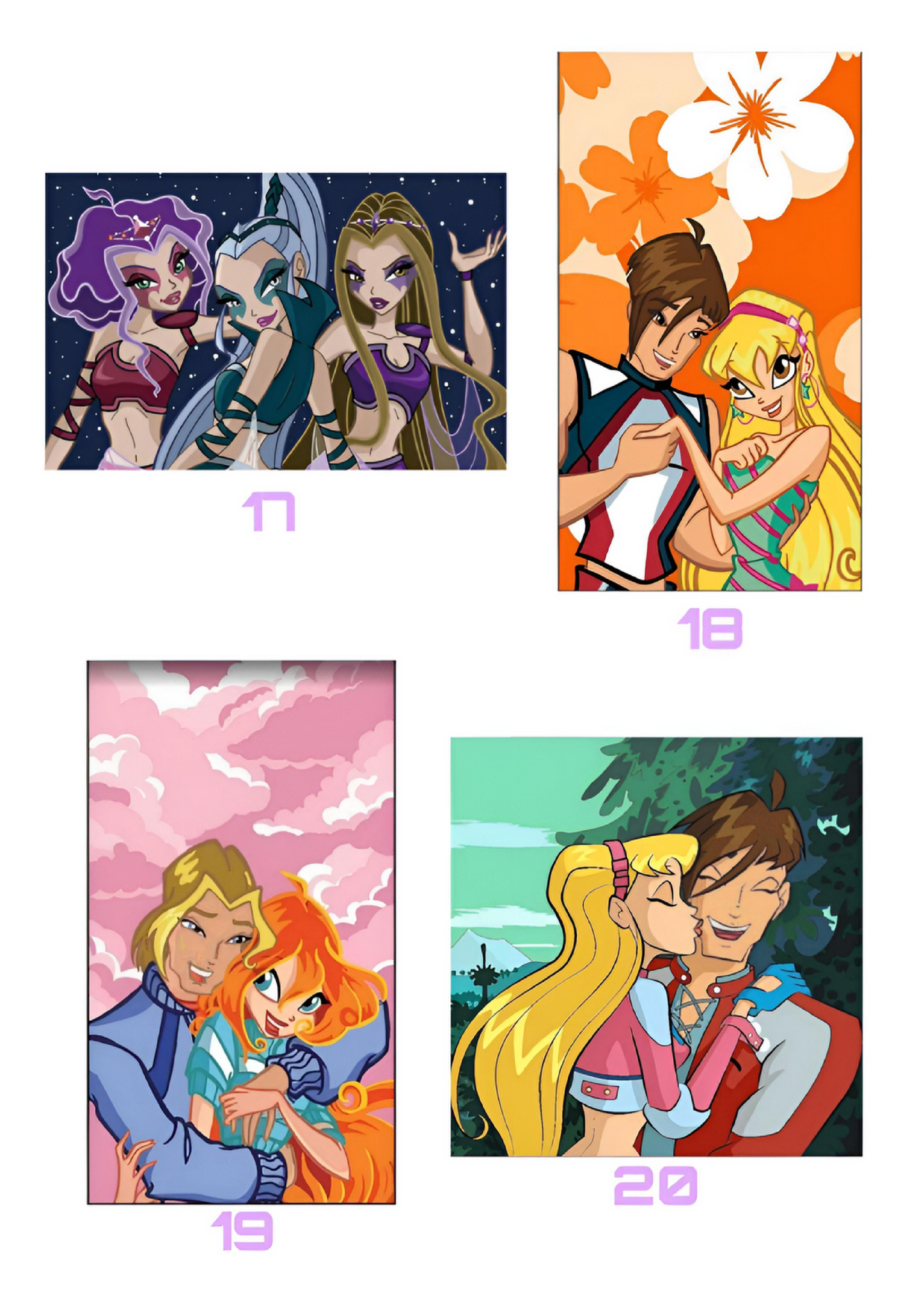 Winx Club Mystery Coloring Book | Color by Number | Printable PDF & iPad Coloring Pages